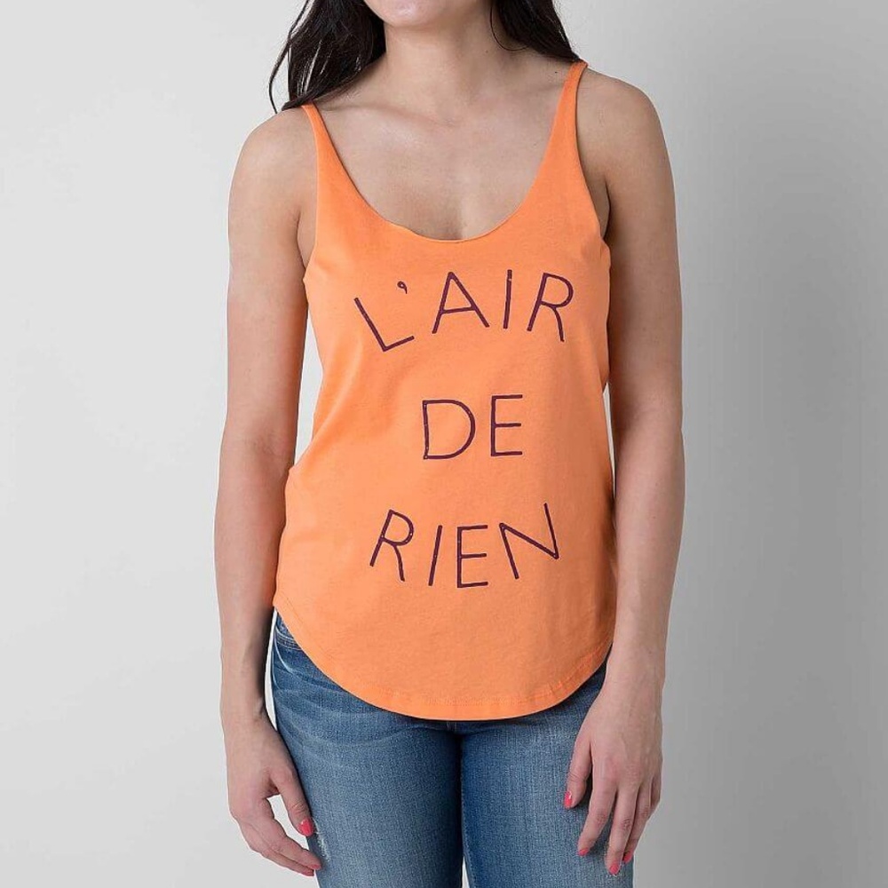 Roxy Bright Orange Melon Tank Top M